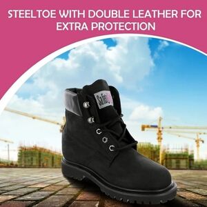 NWOT Safety Girl English Insulated Work Boots